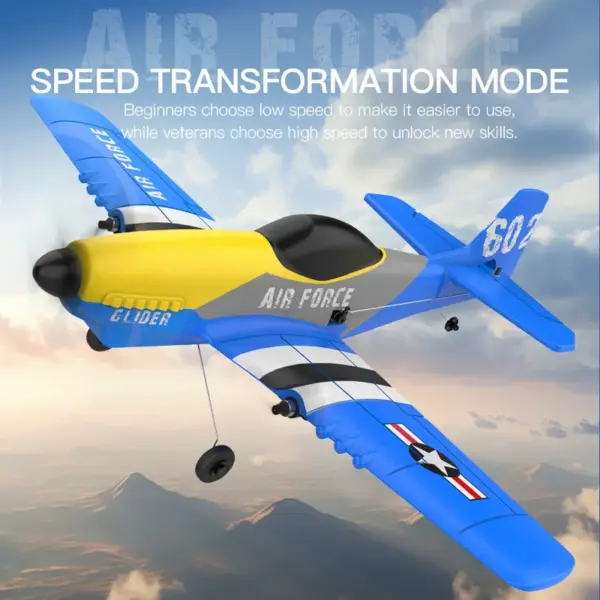 RC Model Airplane KF602 with 150m Control - Image 6