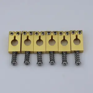 6 Pcs Stainless Steel Saddles for Guitar Bridge 8 Sd6f1f3e5435d4982a74e5a983d87290fi