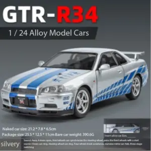 WELLY 1/24 Skyline GTR Silvia S15 Alloy Model 14 Sd6faa6a9838d4864a9d93e5d866a969bQ