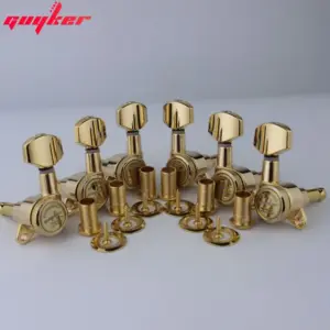GUYKER Gold Guitar Machine Heads Set 1:18 Ratio 8 Sd73d025599574c698081a3e0346a44d3q