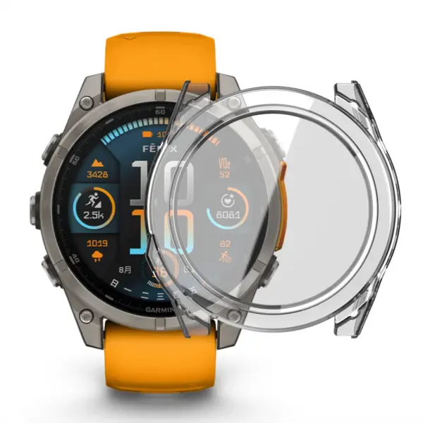 Garmin Fenix 8 Tempered Glass Case Protector - Image 7