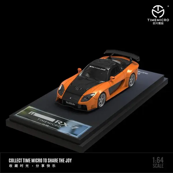 Time Micro RX-7 Fast and Furious Diecast Model - Image 2
