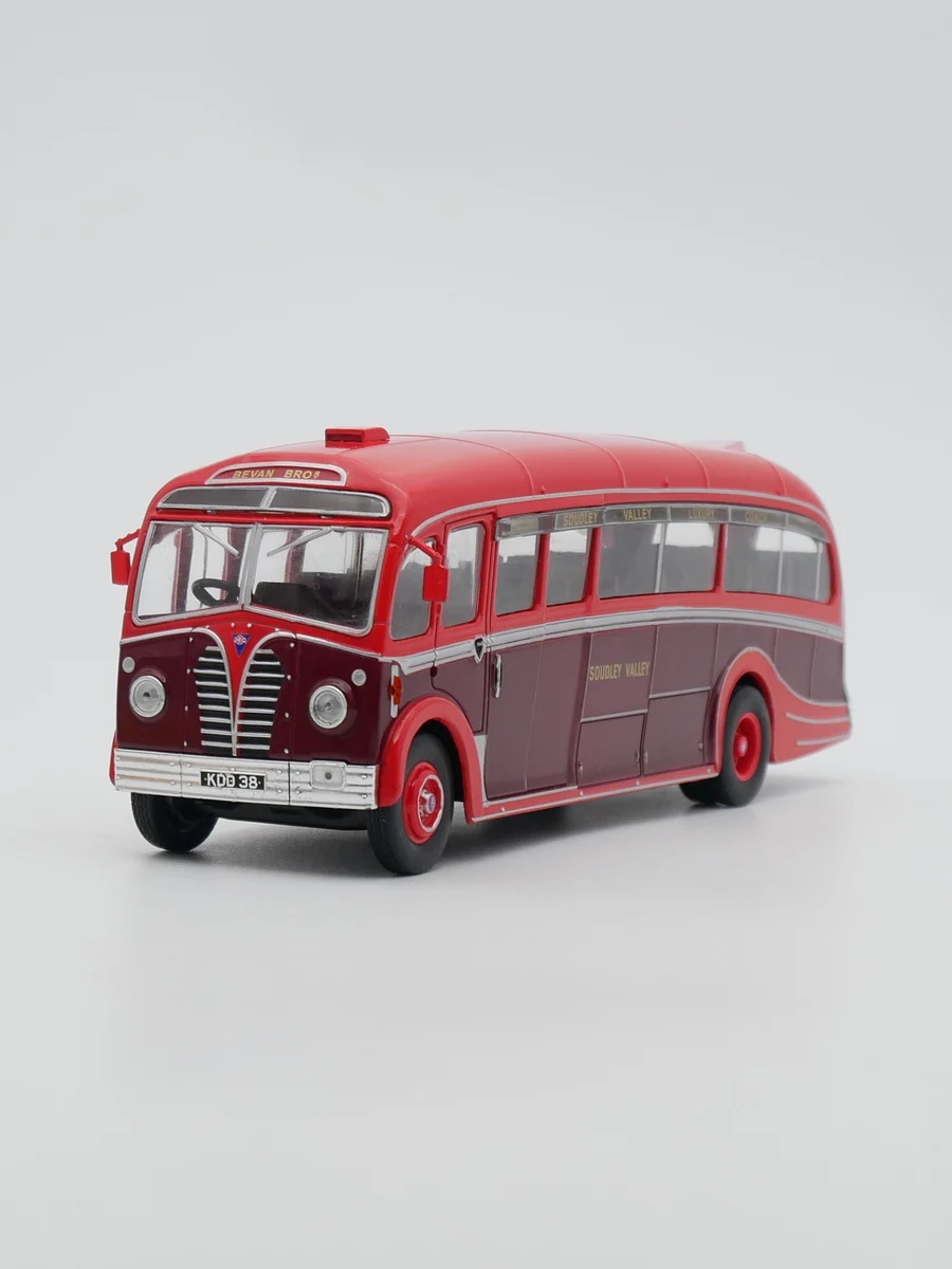 Vintage Red Scoudley Valley Collectible Toy Bus 6 Vintage Red Scoudley Valley Collectible Toy Bus - Image 6