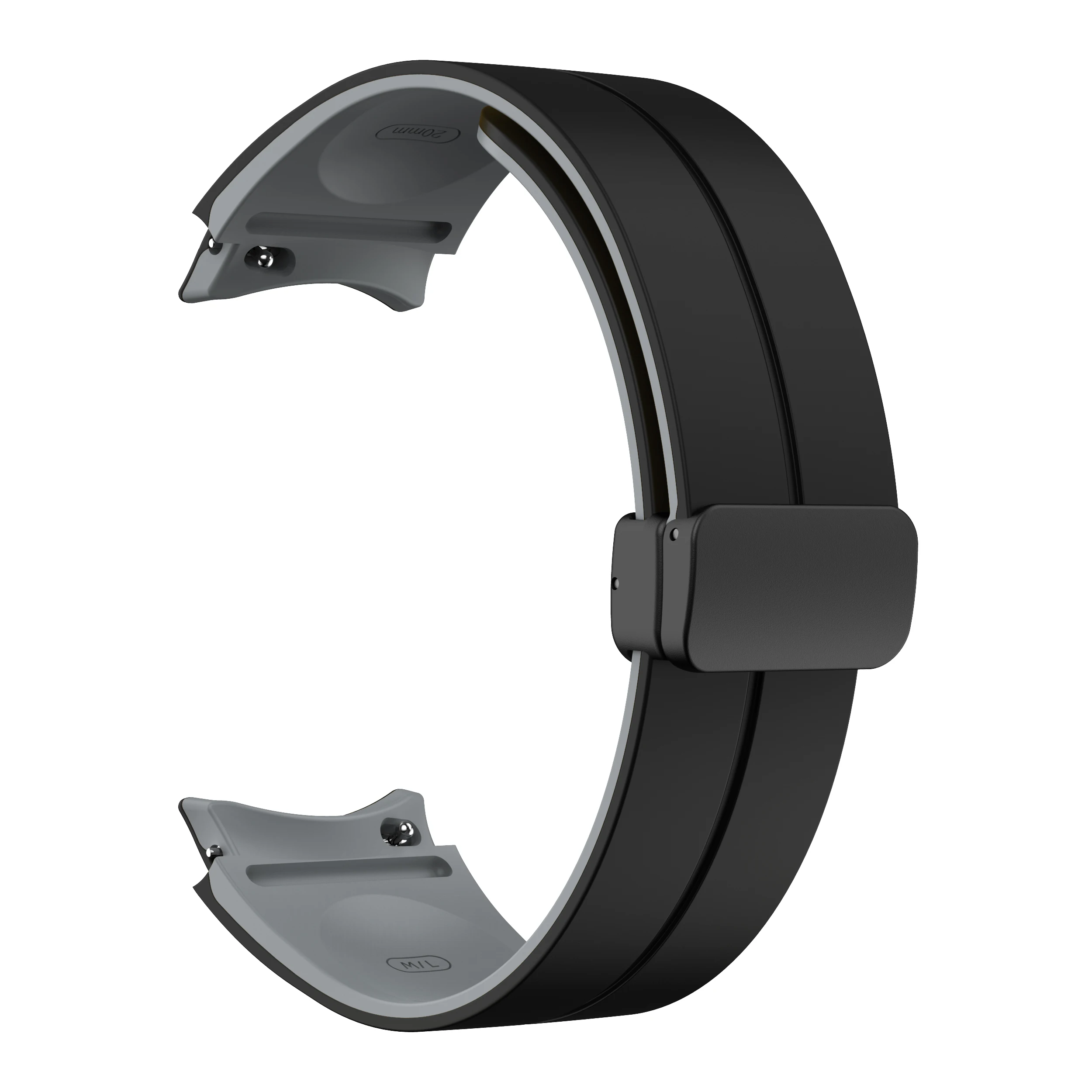 Magnetic D Buckle Silicone Strap for Galaxy Watch 27 Magnetic D Buckle Silicone Strap for Galaxy Watch - Image 27