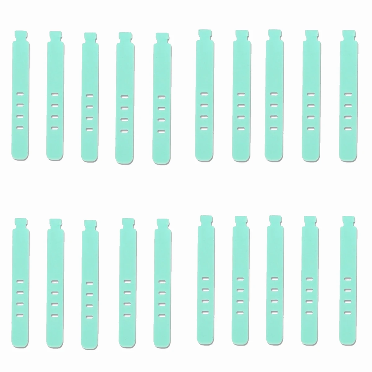 Silicone Cable Management Ties Set 20pcs 21 Silicone Cable Management Ties Set 20pcs - Image 21