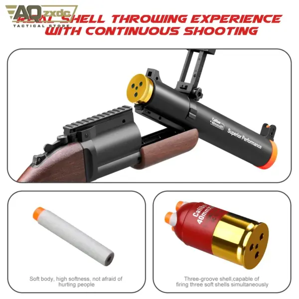 M79 Soft Shell Toy Grenade Launcher - Image 4