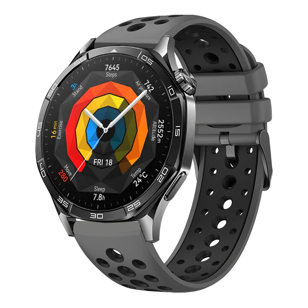 22mm Silicone Strap for HUAWEI WATCH GT 5/4 10 22mm Silicone Strap for HUAWEI WATCH GT 5/4 - Image 10