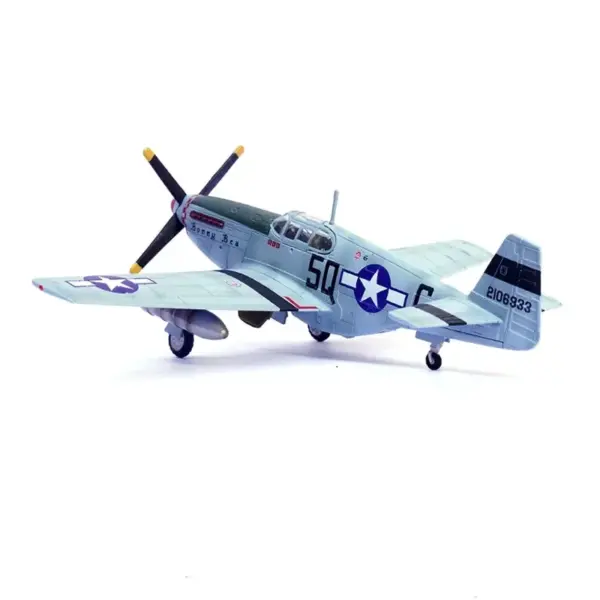 1/72 Scale P-51B Mustang Diecast Model Aircraft - Image 4