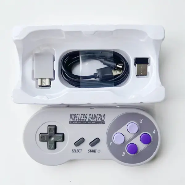 Wireless Gamepad USA Version Purple Button for Nintendo Switch and PC - Image 5