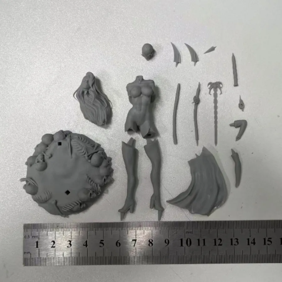 Lady Death 1/24 Resin Miniature Model Kit 5 Lady Death 1/24 Resin Miniature Model Kit - Image 5
