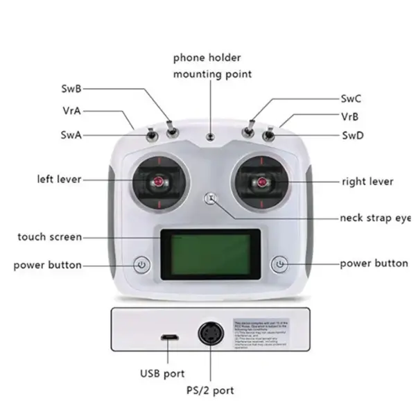 Flysky FS-I6S RC Transmitter with IA10B Receiver - Image 4