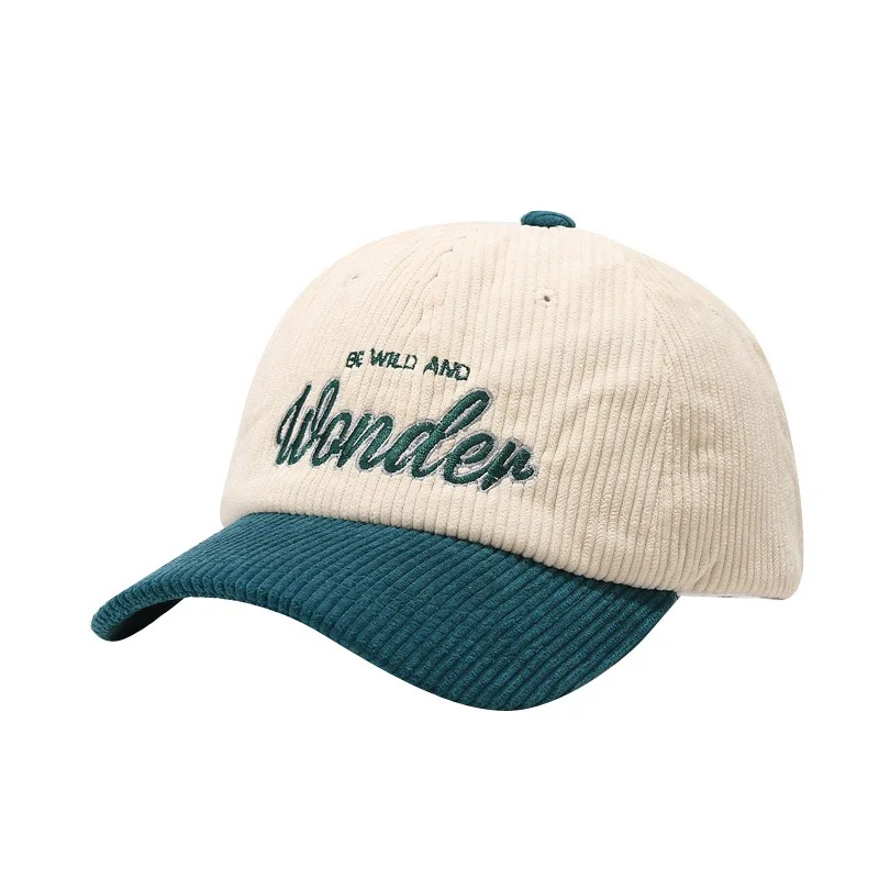 Unisex Corduroy Winter Baseball Cap 5 Unisex Corduroy Winter Baseball Cap - Image 5