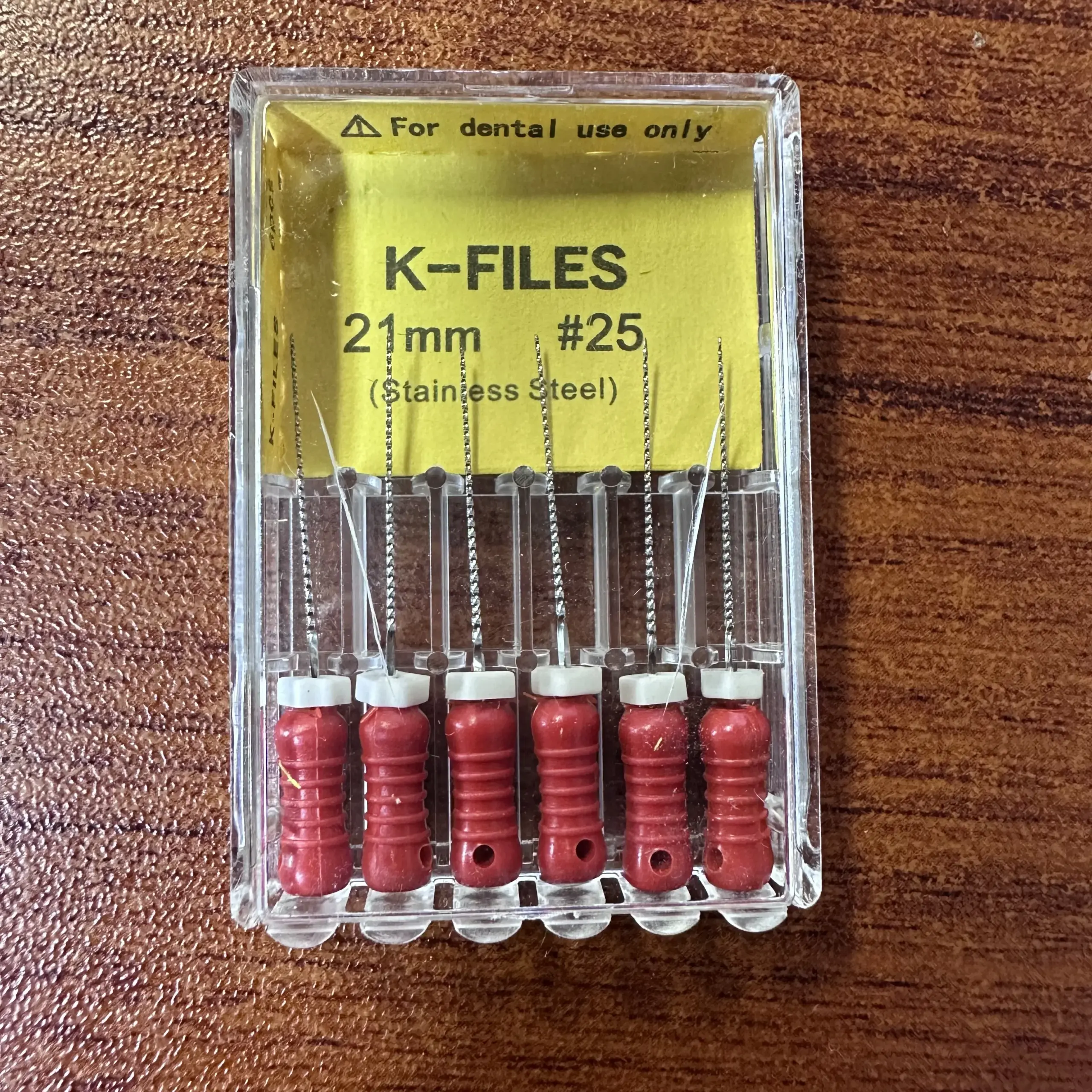 Stainless Steel Dental K-Files 6-Pack 23 Stainless Steel Dental K-Files 6-Pack - Image 23