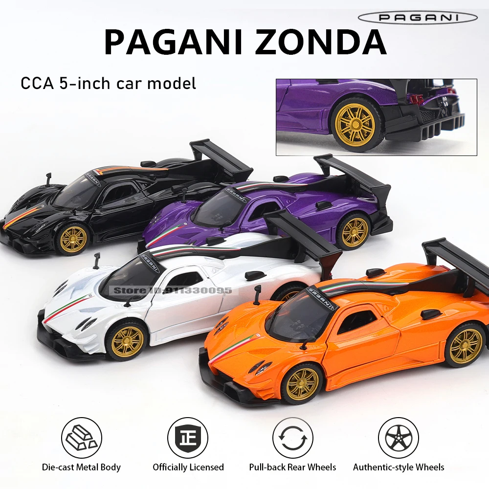 MSZ 1:36 Pagani Zonda Diecast Car Model 3 MSZ 1:36 Pagani Zonda Diecast Car Model - Image 3