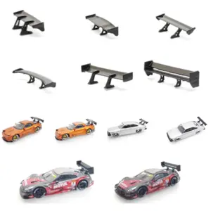 1:64 Resin Model Car Rear Spoiler for DIY Customization