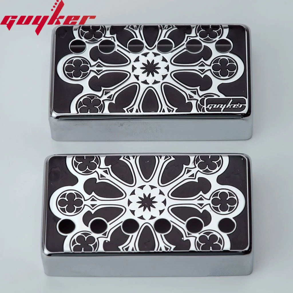 Humbucker Pickup Cover Set for LP Guitar 2 Humbucker Pickup Cover Set for LP Guitar - Image 2