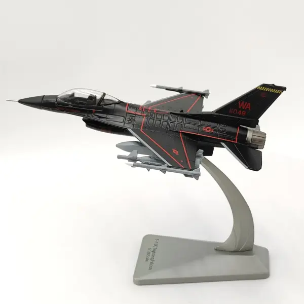 Diecast F-16 Fighter Jet Model 1:100 Scale - Image 2