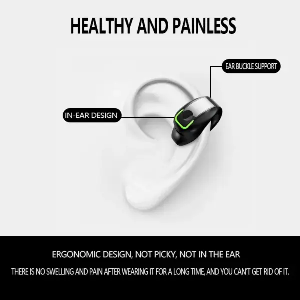 Bone Conduction Bluetooth Earbuds with Mic - Image 4
