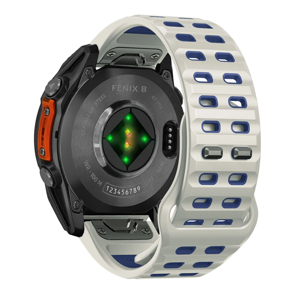 QuickFit Silicone Band for Garmin Fenix 8/7/6 11 QuickFit Silicone Band for Garmin Fenix 8/7/6 - Image 11