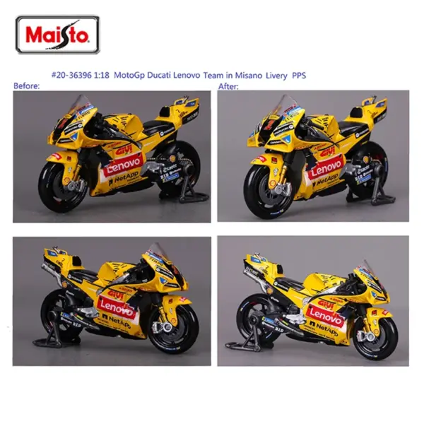 KTM Red Bull Motorcycle Model No. 33 1:18 Scale - Image 5