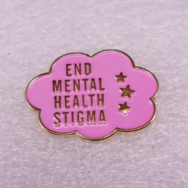 Overthinking It Enamel Pin for Mental Health - Image 16