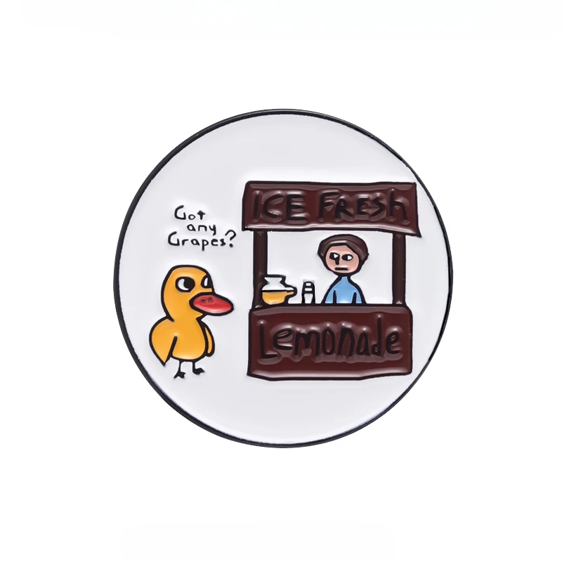 Funny Cartoon Duck Enamel Pins for Kids and Friends 7 Funny Cartoon Duck Enamel Pins for Kids and Friends - Image 7