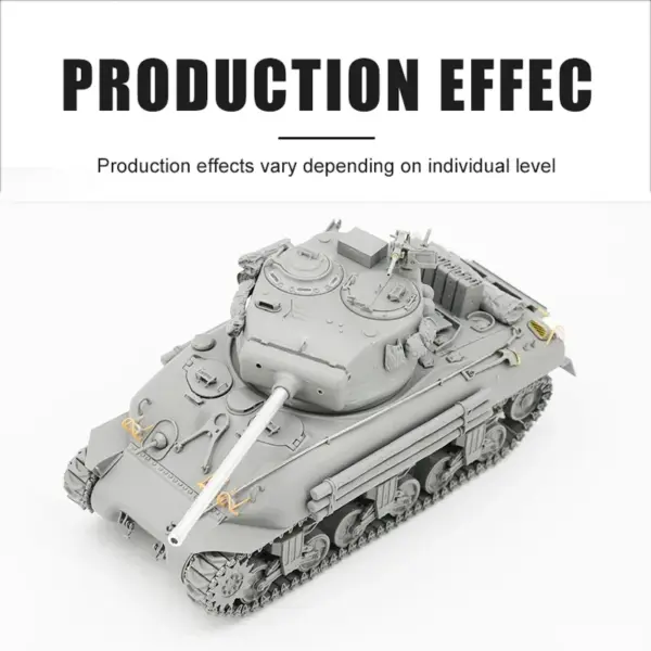 Plastic Model Kit of Sherman M4A1 76MM Tank 1/35 - Image 2
