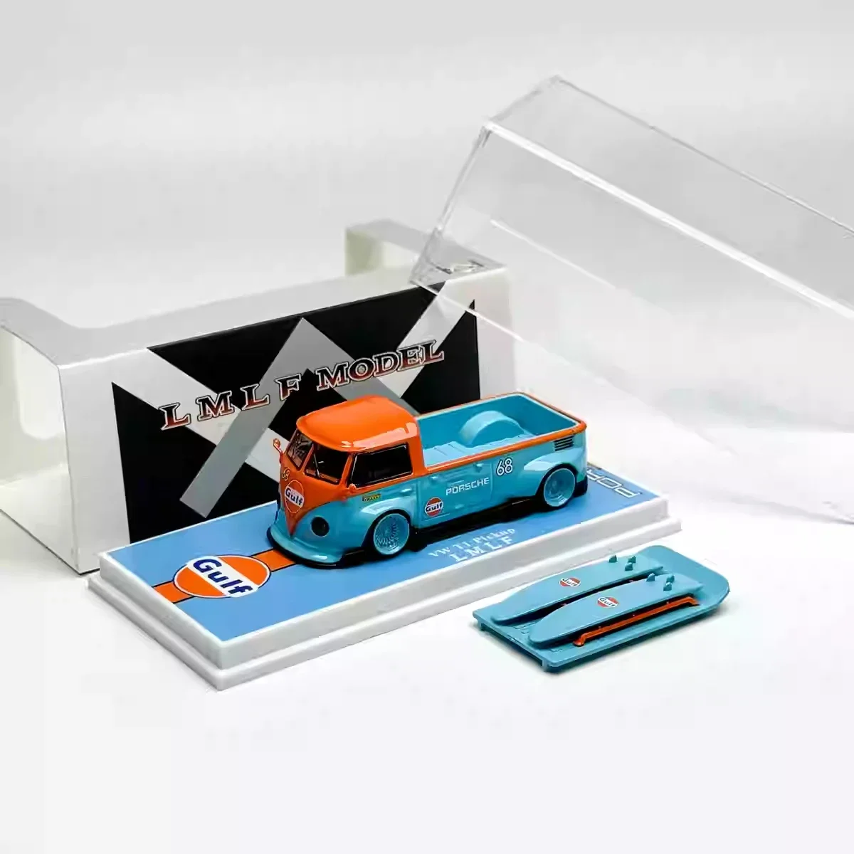 Volkswagen T1 Widebody Pickup Model 1:64 Diecast Collection 8 Volkswagen T1 Widebody Pickup Model 1:64 Diecast Collection - Image 8