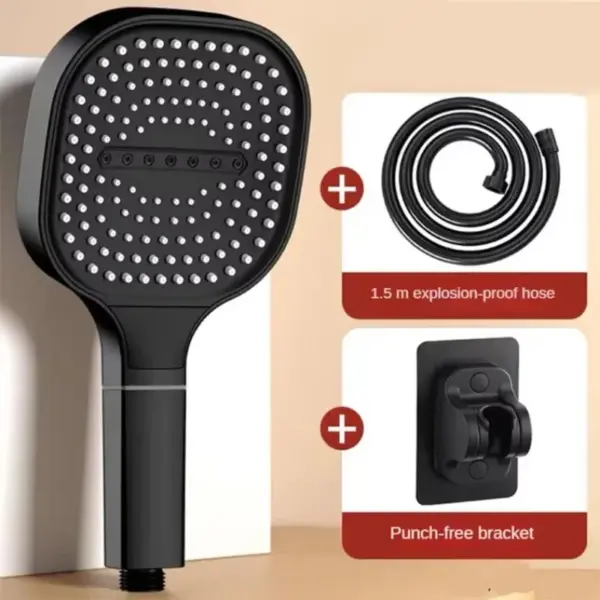 13cm Large Panel Shower Head with 3 Modes - Image 13