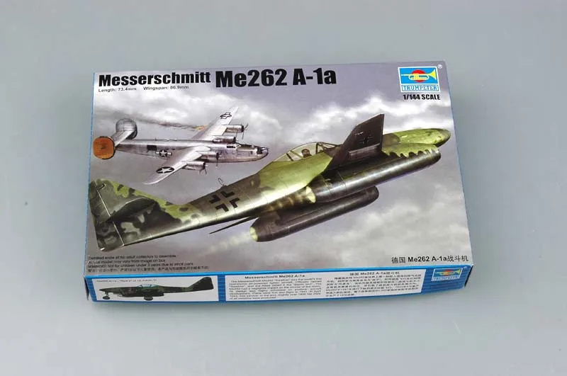 German Me262 A-1a Bomber 1/144 Model Kit 2 German Me262 A-1a Bomber 1/144 Model Kit - Image 2