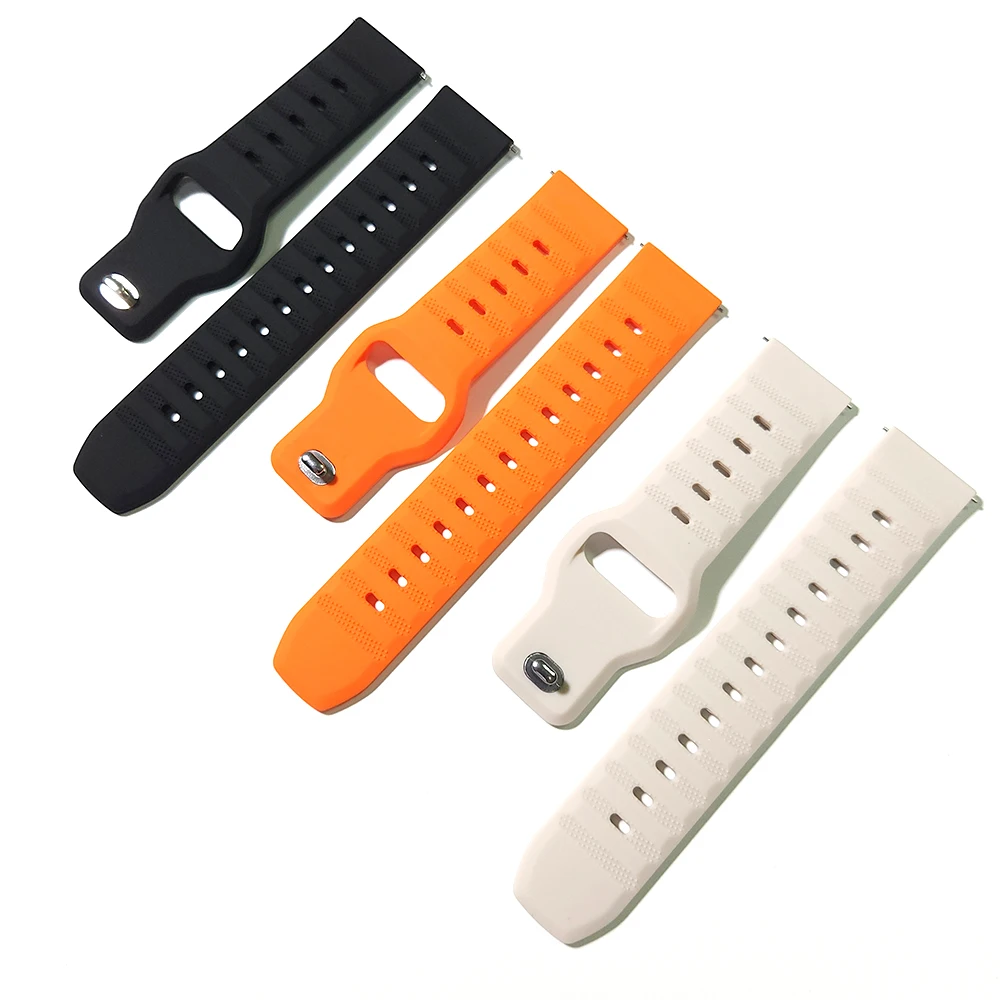 Silicone Quick Release Watchband for Garmin Models 2 Silicone Quick Release Watchband for Garmin Models - Image 2