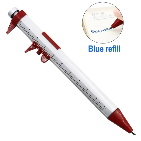 Multi-Functional Gel Ink Pen with Built-in Caliper - Image 8