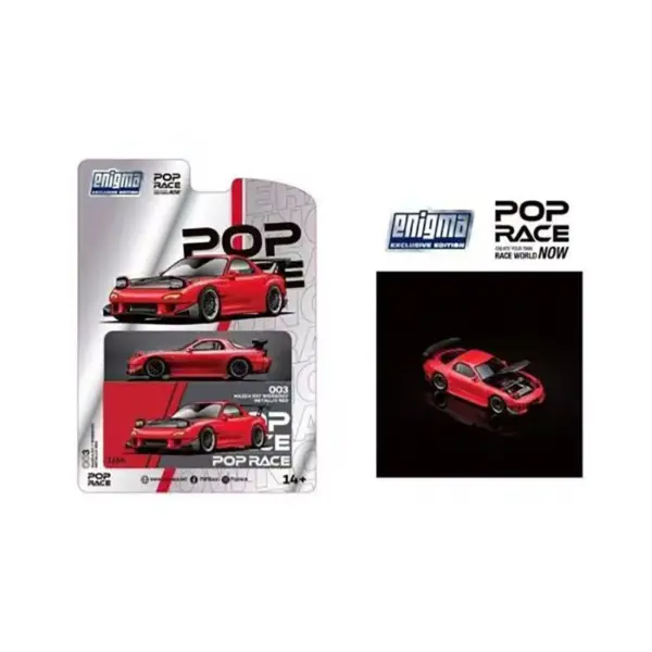 POP RACE 1:64 Enigma 003 Mazda Rx7 Model - Image 5