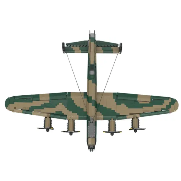 Military Fighter Battle Plane Building Block Set - Image 2