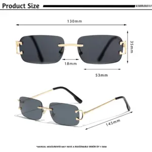 Rectangular Rimless Sun Glasses for Men and Women 25 Sdc4a1aec53cd4e3590079dd20b58df5cn