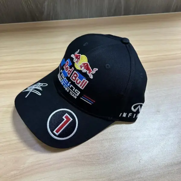 Red Bull Embroidered Baseball Cap F1 Model - Image 4
