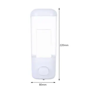 500ML Wall-Mounted Manual Soap Dispenser 12 Sdc60321a761944639fcd046e3f64ddc7B