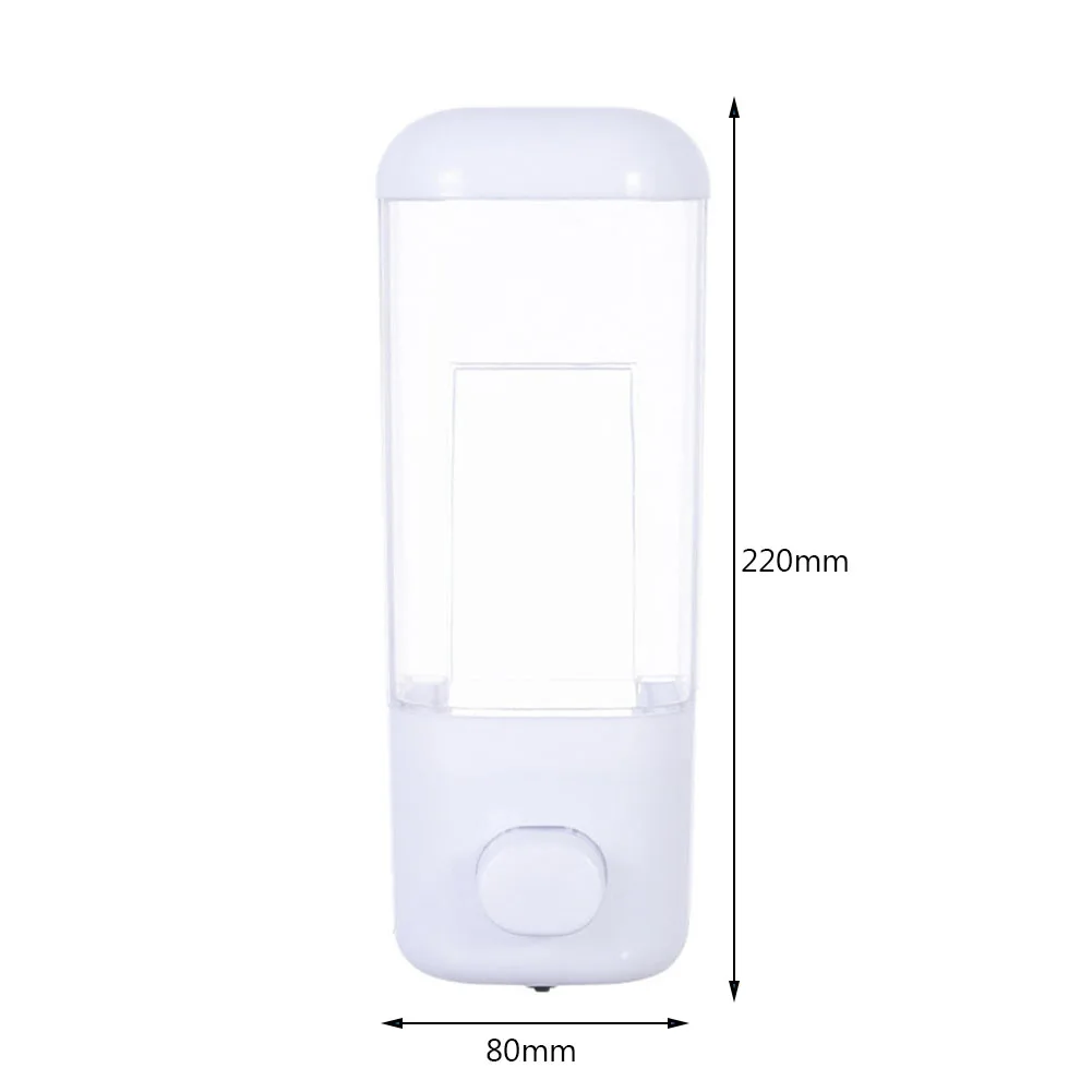 500ML Wall-Mounted Manual Soap Dispenser 6 500ML Wall-Mounted Manual Soap Dispenser - Image 6