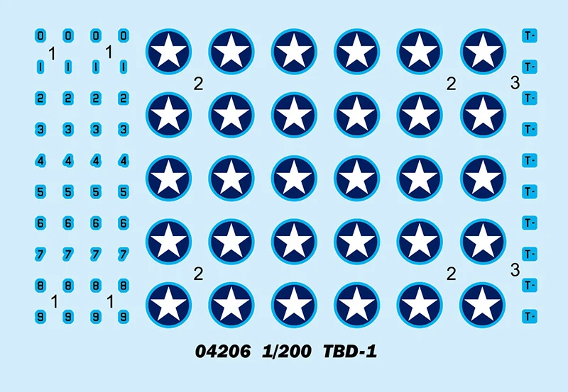 1/200 Scale US TBD-1 Devastator Torpedo Bomber Model Kit 4 1/200 Scale US TBD-1 Devastator Torpedo Bomber Model Kit - Image 4