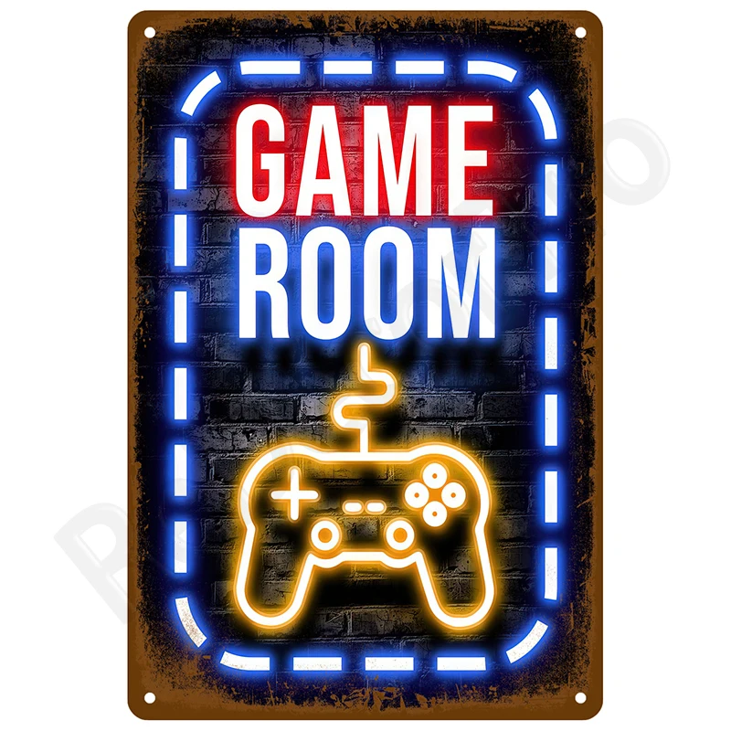 Retro Metal Wall Art Sign 20 x 30cm 9 Retro Metal Wall Art Sign 20 x 30cm - Image 9