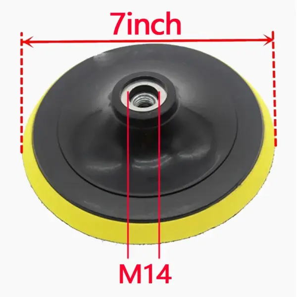 3/4/5/6/7 Inch Hook and Loop Backing Pad Disc Holder - Image 16