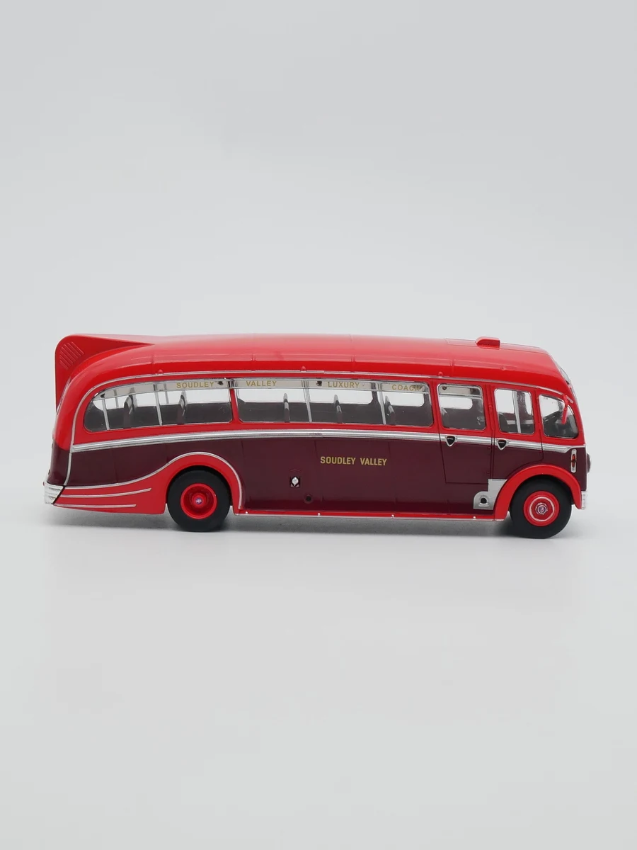 Vintage Red Scoudley Valley Collectible Toy Bus 5 Vintage Red Scoudley Valley Collectible Toy Bus - Image 5