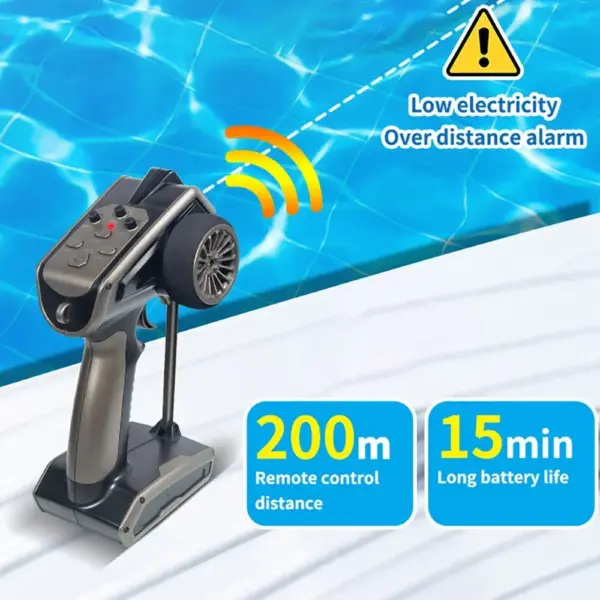 TY725 Turbojet RC Boat with Remote Control - Image 4