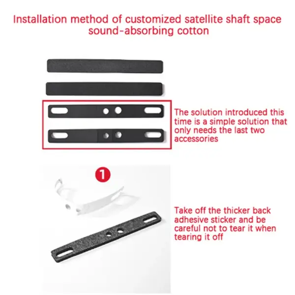 4PCS Noise-Absorbing Spacebar Keycaps for Mechanical Keyboards - Image 4