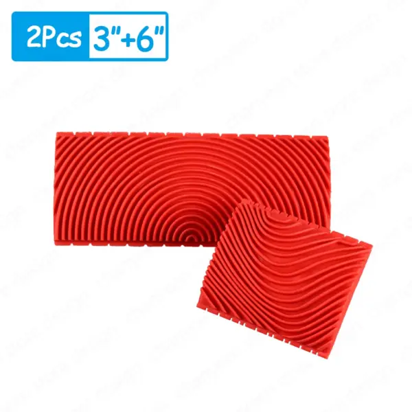 Rubber Wood Grain Texturing Tools Set for DIY Projects - Image 16