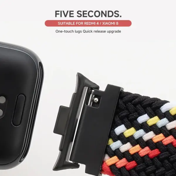 Magnetic Nylon Loop Band for Xiaomi Redmi Watch 4/5 - Image 2