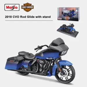 Maisto 1:18 Harley Davidson Motorcycle Diecast Model CVO Road Glide Road King Special Alloy Luxury Vehicle Ornament Kid Toy Gift