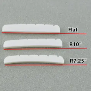 Flat Bone Nut for Electric Guitar 42mm/43mm 10 Sddcaa96a5ae740e48c1108a3b23ab184n