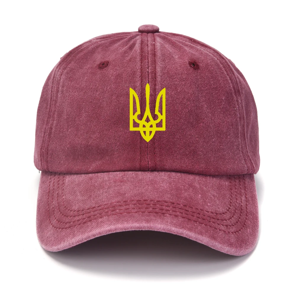 Ukraine Washed Cotton Retro Baseball Cap 14 Ukraine Washed Cotton Retro Baseball Cap - Image 14