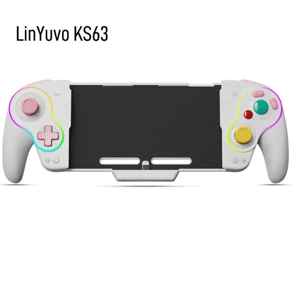 LinYuvo KS63 RGB Wireless Gamepad for Switch - Image 8